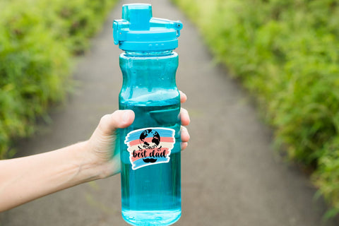 Father's Day Kitchen Sticker Bundle Sublimation DESIGNS DARK 