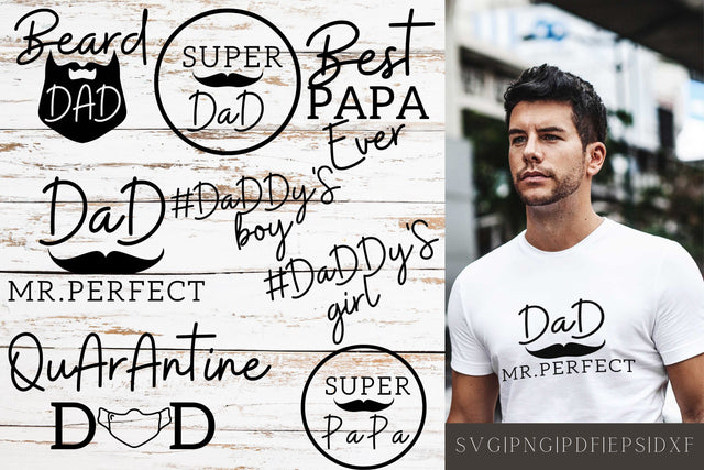 Father's Day Mini SVG Bundle SVG MockupSvgVenue 