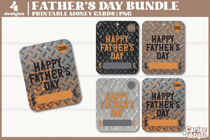 Father's Day Money Card Bundle | Father's Day Bundle Sublimation Carla C Designs 