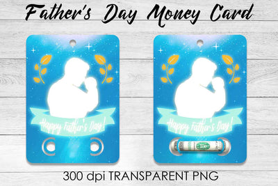 Father’s Day Money Card PNG Design | Dad Money Holder | Grad PNG Sublimation Fly Design 