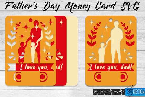 Father’s Day Money Card SVG | Father’s Day SVG Design | Dad SVG Quotes SVG Fly Design 