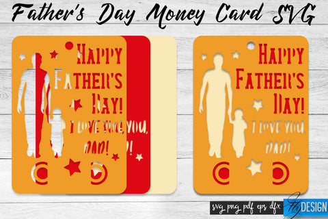 Father’s Day Money Card SVG | Father’s Day SVG Design | Dad SVG Quotes SVG Fly Design 