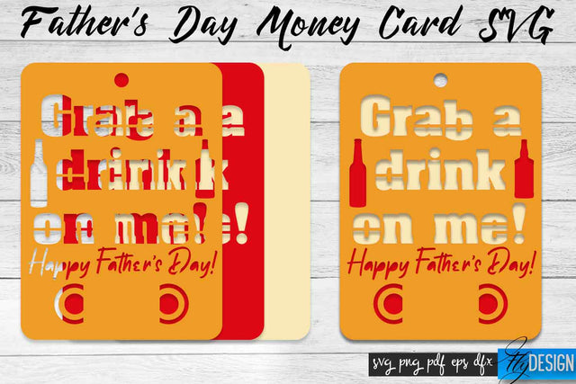 Father’s Day Money Card SVG | Father’s Day SVG Design | Dad SVG Quotes SVG Fly Design 
