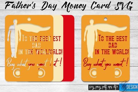 Father’s Day Money Card SVG | Father’s Day SVG Design | Dad SVG Quotes SVG Fly Design 