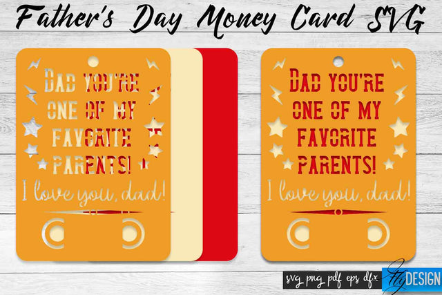 Father’s Day Money Card SVG | Father’s Day SVG Design | Dad SVG Quotes SVG Fly Design 