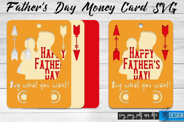Father’s Day Money Card SVG | Father’s Day SVG Design | Dad SVG Quotes SVG Fly Design 