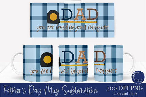 Father's Day Mug Sublimation Bundle-Dad Mug-Grandpa Mug PNG Sublimation Linden Valley Designs 