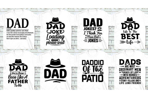 Fathers Day Quotes SVG bundle, Dad SVGs, Father shirt svg SVG Paper Switch 