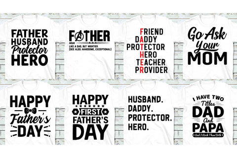 Fathers Day Quotes SVG bundle, Dad SVGs, Father shirt svg SVG Paper Switch 