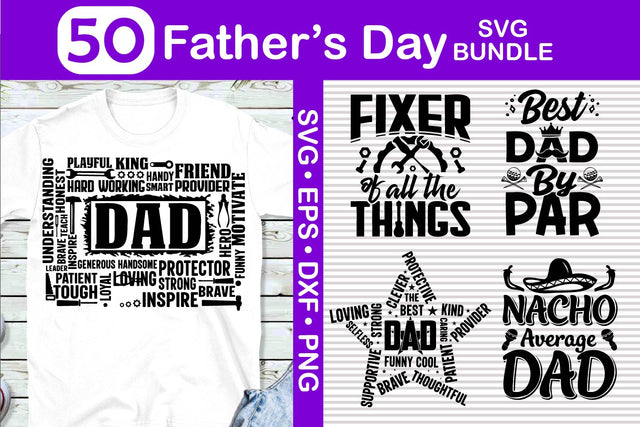 Fathers Day Quotes SVG bundle, Dad SVGs, Father shirt svg SVG Paper Switch 