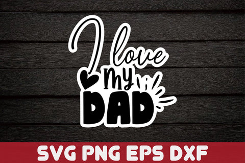 Father's Day Stickers Bundle SVG Ariyan 