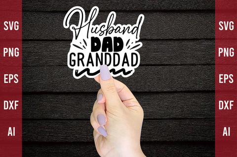 Father's Day Stickers Bundle SVG Ariyan 