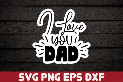 Father's Day Stickers Bundle SVG Ariyan 