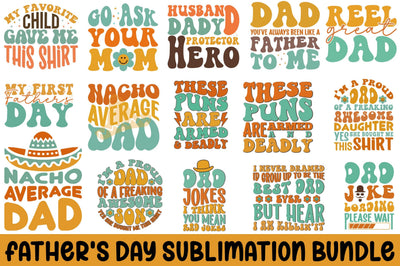 Father's Day Sublimation Bundle Sublimation Rupkotha 