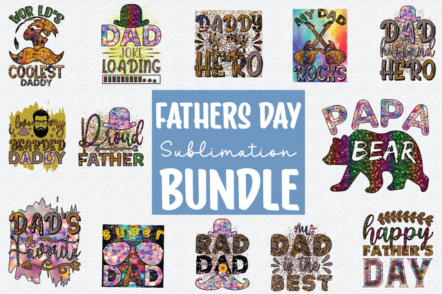 Fathers Day Sublimation Bundle Sublimation SVGArt 