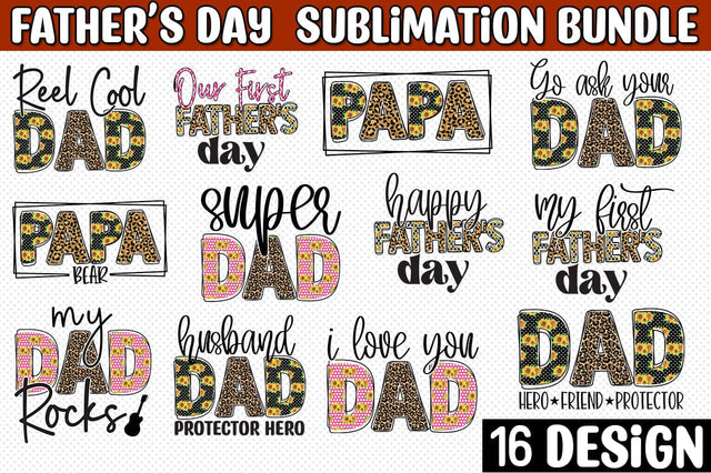 Father's Day Sublimation Bundle SVG CraftingStudio 