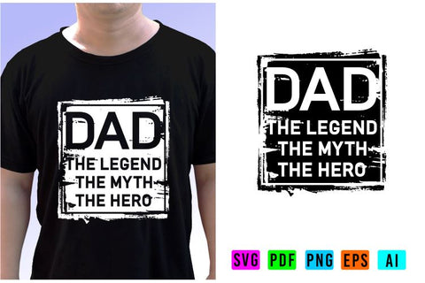 Fathers Day SVG Bundle, Dad SVG T shirt Design Graphic Vector Set SVG D2PUTRI Designs 