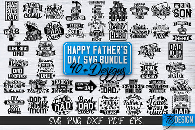 Father's Day SVG Bundle | Daddy Bundle | Best Dad Ever SVG SVG Fly Design 