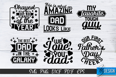 Father's Day SVG Bundle | Daddy Bundle | Best Dad Ever SVG SVG Fly Design 