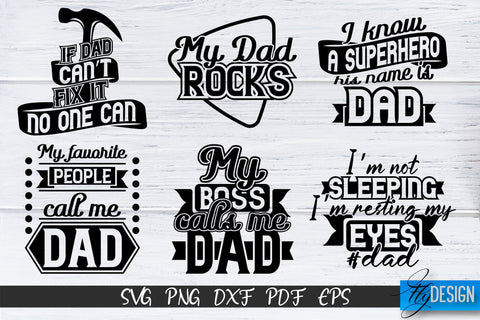 Father's Day SVG Bundle | Daddy Bundle | Best Dad Ever SVG SVG Fly Design 