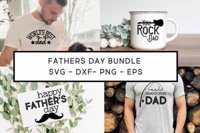 Father's Day SVG Bundle, Father's Day Clipart, World's Best Dad SVG Designing Digitals 