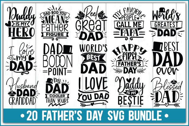 Father's Day Svg Bundle SVG Ariyan 