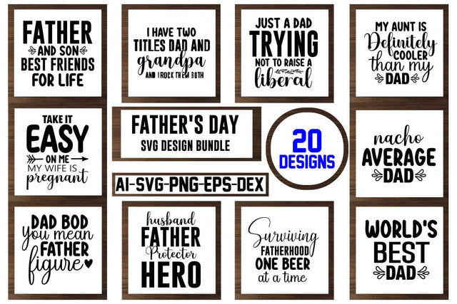 Father’s Day Svg Bundle SVG CraftlabSvg29 