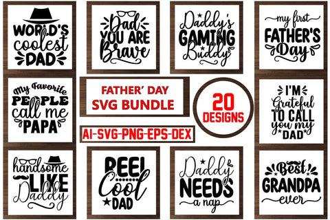 Father’s Day Svg Bundle SVG CraftlabSvg29 