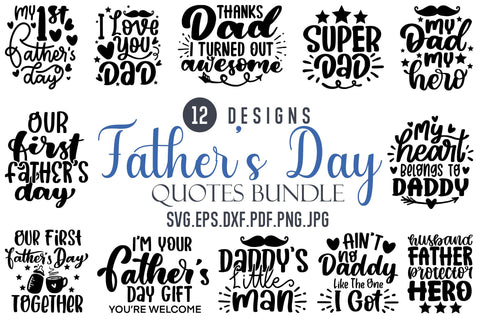 Father's Day SVG Bundle SVG dapiyupi store 