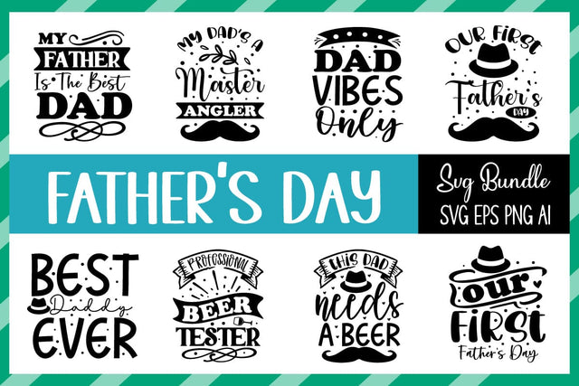 Father's Day Svg Bundle SVG designmaster24 