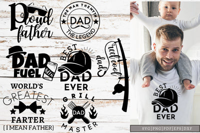 Father's Day SVG Bundle SVG MockupSvgVenue 