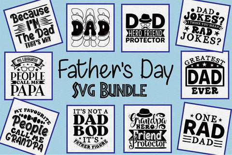 Father's Day Svg Bundle SVG Rupkotha 