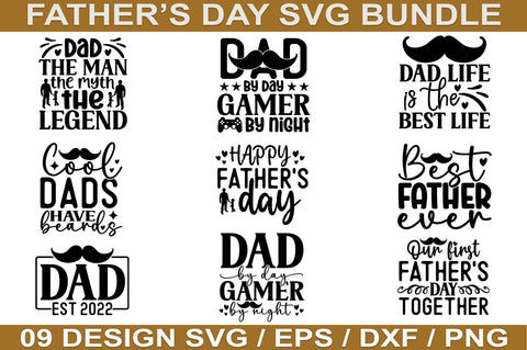 Fathers Day SVG Bundle SVG SH_Tee store 