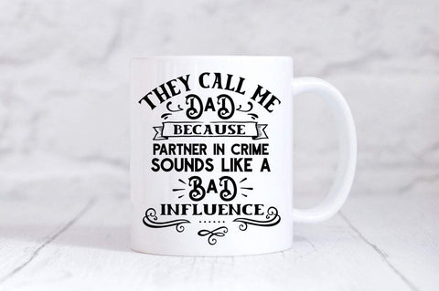 Fathers Day SVG Bundle - They Call Me Dad, Grandpa, Papa, Papwa, Pop SVG Simply Cutz 