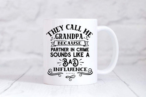 Fathers Day SVG Bundle - They Call Me Dad, Grandpa, Papa, Papwa, Pop SVG Simply Cutz 