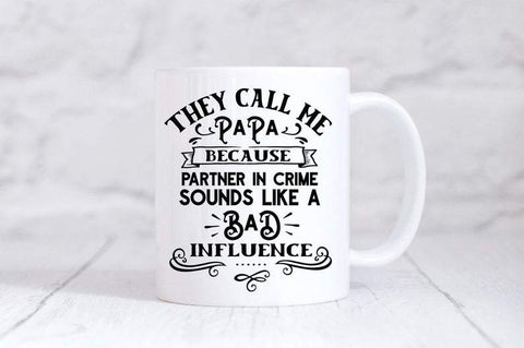 Fathers Day SVG Bundle - They Call Me Dad, Grandpa, Papa, Papwa, Pop SVG Simply Cutz 