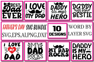 Father’s Day SVG Bundle Vol. 4 SVG Craftlabsvg24 