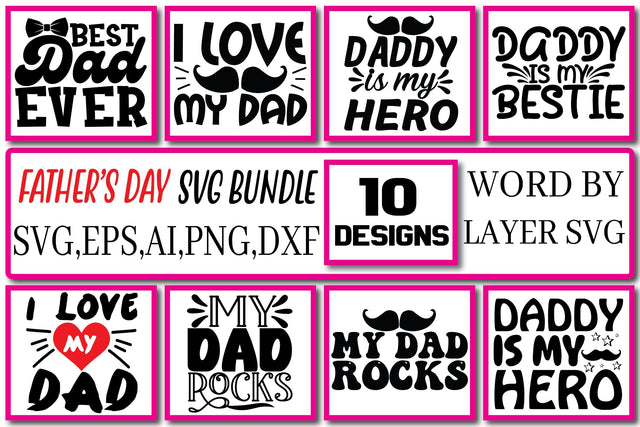 Father’s Day SVG Bundle Vol. 4 SVG Craftlabsvg24 