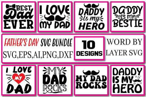 Father’s Day SVG Bundle Vol. 4 SVG Craftlabsvg24 