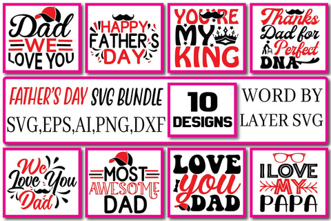 Father’s Day SVG Bundle Vol.1 SVG Craftlabsvg24 