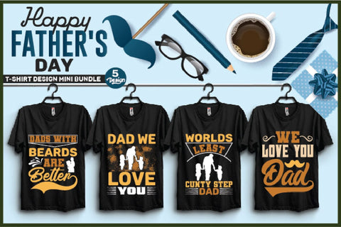 Father's Day SVG Bundle,Dad SVG Bundle,Father's Day T-shirt,Funny Dad SVG,Daddy png typography Designs for Clothing and Accessories SVG SH_Tee store 