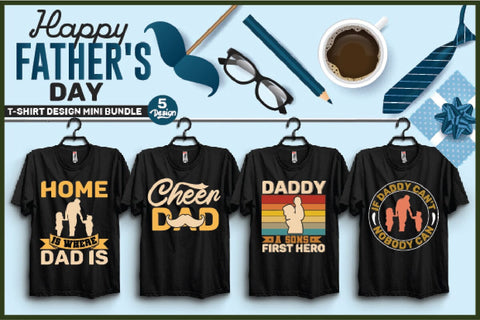 Father's Day SVG Bundle,Dad SVG Bundle,Father's Day T-shirt,Funny Dad SVG,Daddy png typography Designs for Clothing and Accessories SVG SH_Tee store 