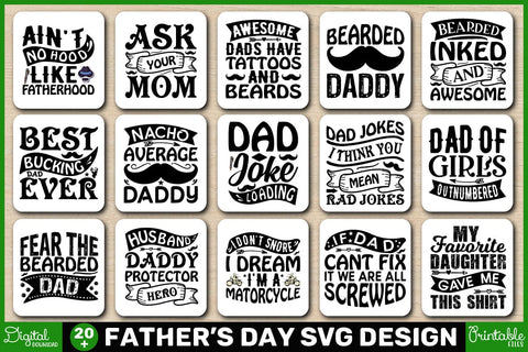 Father's Day SVG Bundle,Dad SVG Bundle,Father's Day T-shirt,Funny Dad SVG,Daddy pngtypography Designs for Clothing and Accessories SVG SH_Tee store 