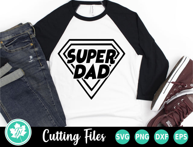 Fathers Day SVG | Dad SVG | Super Dad SVG SVG TrueNorthImagesCA 
