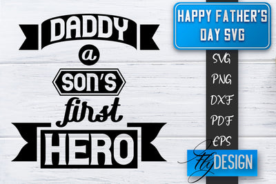 Father's Day SVG | Daddy SVG | Best Dad Ever SVG SVG Fly Design 