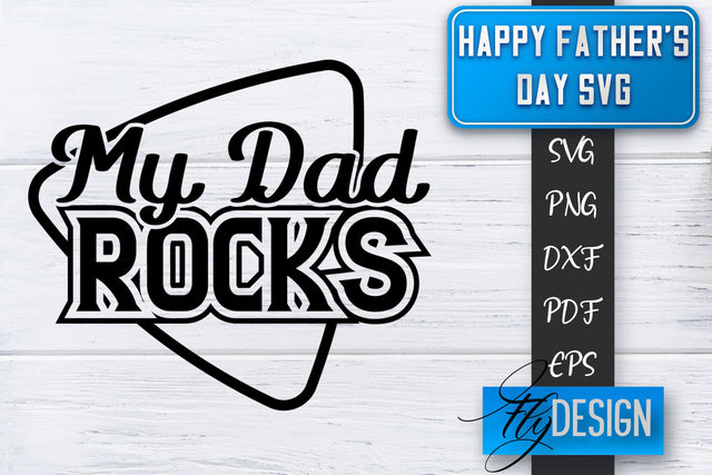 Father's Day SVG | Daddy SVG | Best Dad Ever SVG SVG Fly Design 