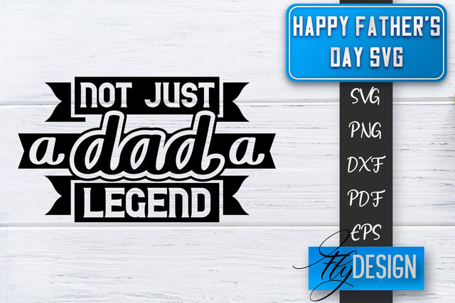 Father's Day SVG | Daddy SVG | Best Dad Ever SVG SVG Fly Design 