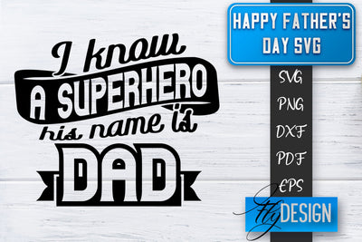 Father's Day SVG | Daddy SVG | Best Dad Ever SVG SVG Fly Design 