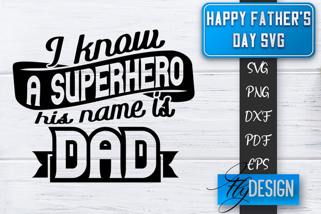 Father's Day SVG | Daddy SVG | Best Dad Ever SVG SVG Fly Design 