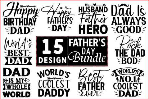 Father's day SVG Design Bundle SVG CraftingStudio 